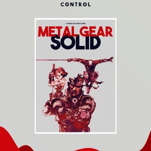 METAL GEAR SOLID Poster - Digital Print