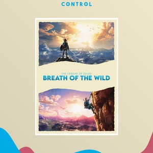 BREATH Of THE WILD Poster - Digital Print (The Legend Of Zelda)