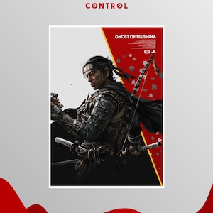 GHOST OF TSUSHIMA Poster - Digital Print