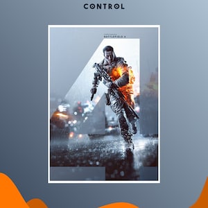 BATTLEFIELD 4 POSTER - Digital Print