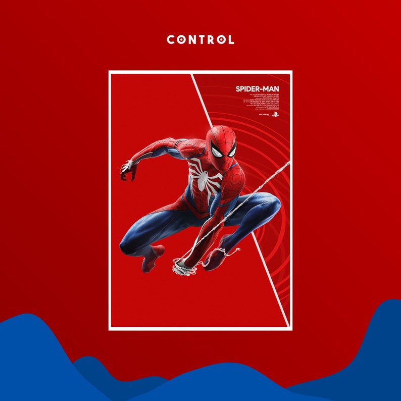 CARTEL DE SPIDER-MAN - Impresión digital imagen 1