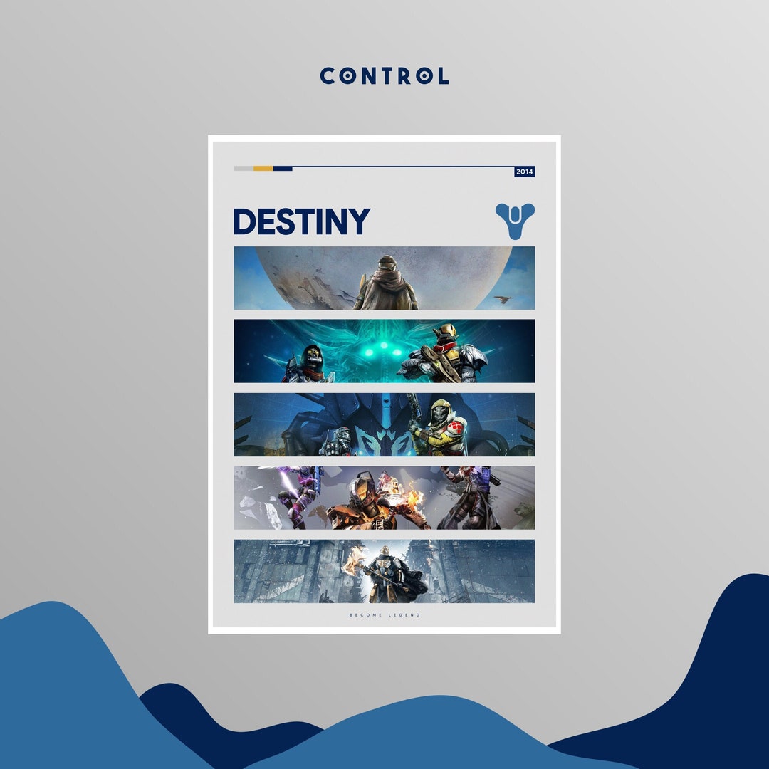 Destiny Poster Collection DESTINY POSTER - Digital Print - Etsy