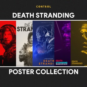 DEATH STRANDING Poster Kollektion - Digitaldruck
