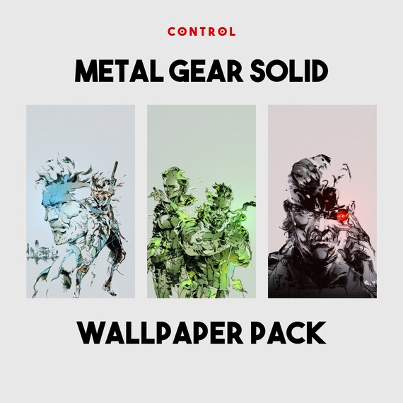 Metal Gear Solid Wallpaper Pack For Android Iphone Etsy