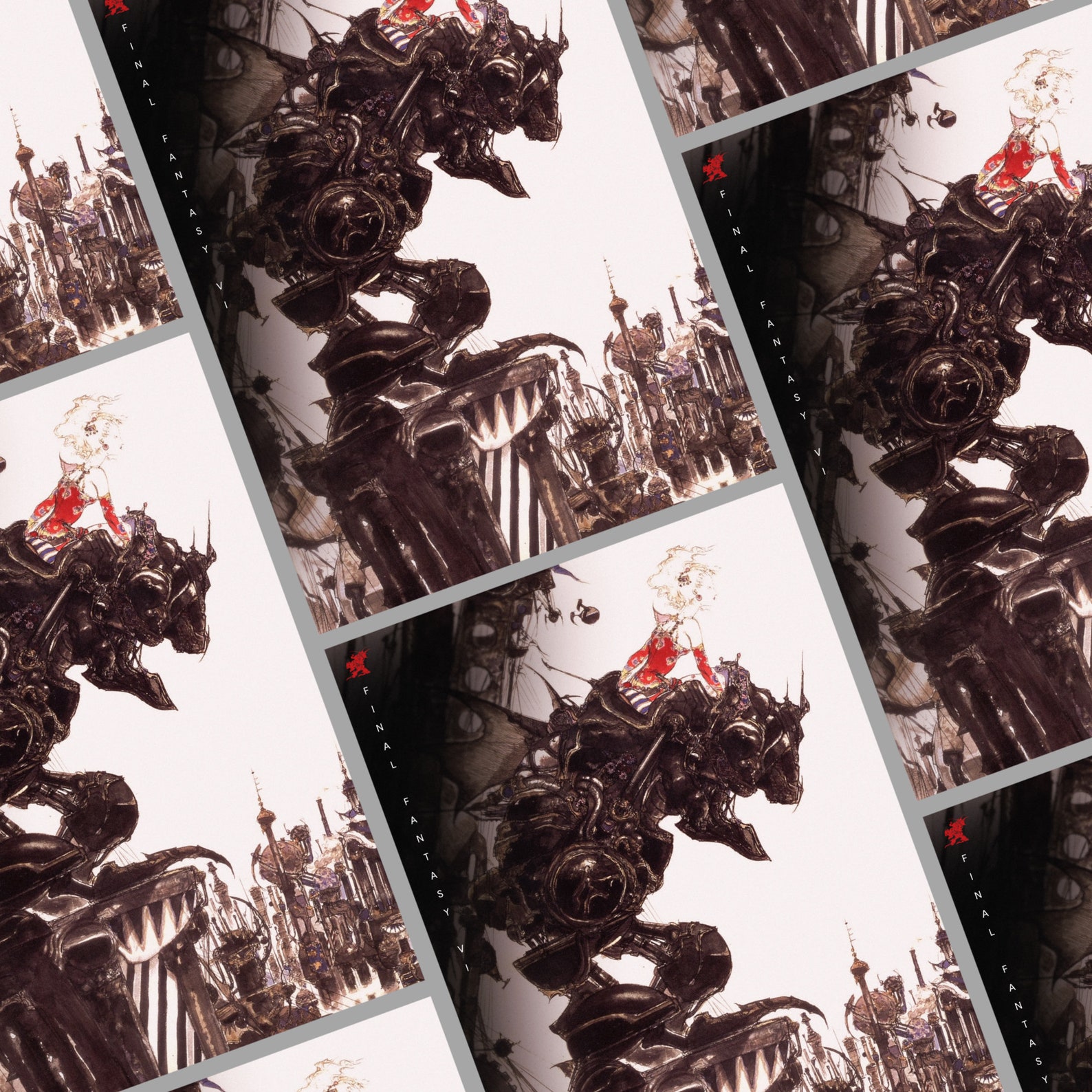 FINAL FANTASY VI Poster - Digital Print - Etsy