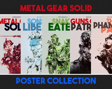 L GEAR SOLID ポスター　4種5枚セット　Poster il_372x296.5023537639_6f81.jpg