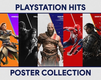 Colección de pósteres de ÉXITOS DE PLAYSTATION - Impresión digital