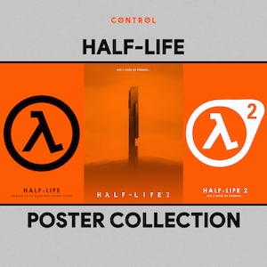 HALF-LIFE Poster Collection - Digital Print
