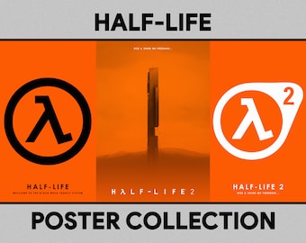 Colección de carteles de HALF-LIFE - Impresión digital