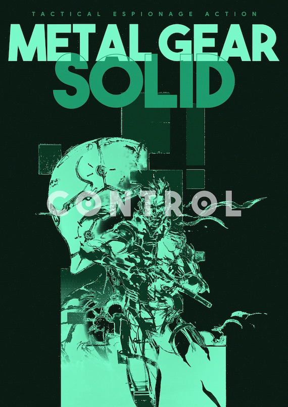 METAL GEAR SOLID Poster Collection - Digital Print - Etsy