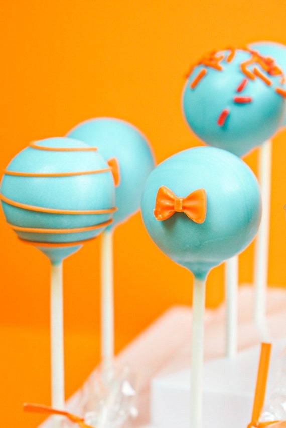 Blippi inspired cake pops, Blippi birthday party (12)