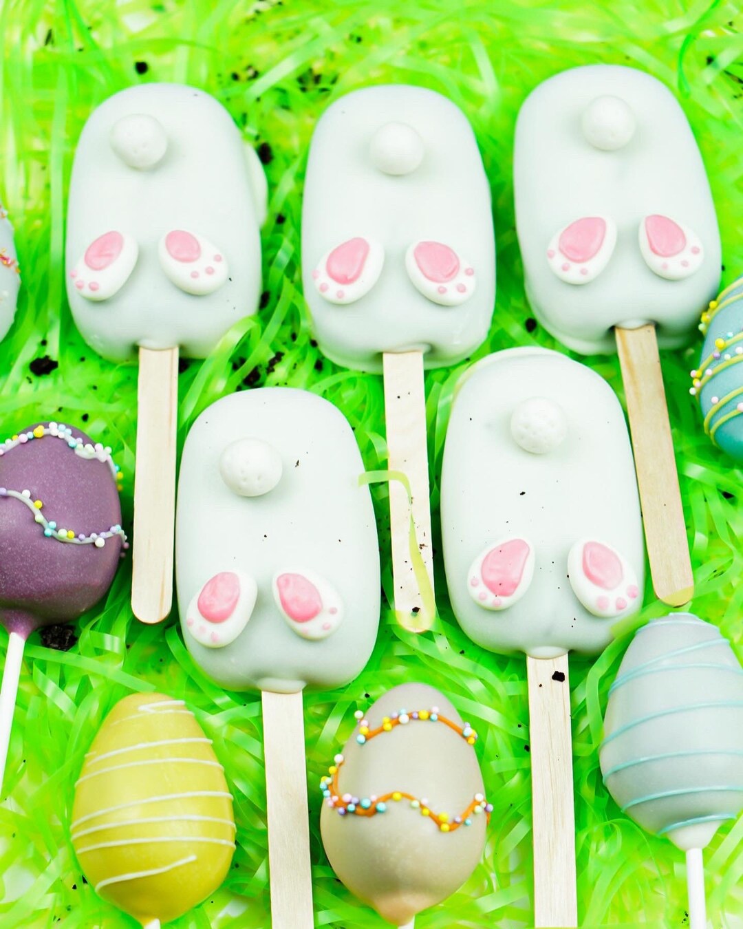Easter Cakesicles Easter Cake Pops Easter Gifts Easter Etsy