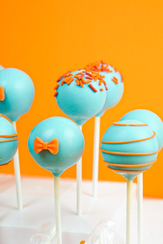 Blippi inspired cake pops, Blippi birthday party (12)