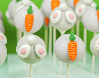 Easter egg cake pops, Easter cake pops, Easter gifts, Easter treats, Easter eggs, Easter favors (12)