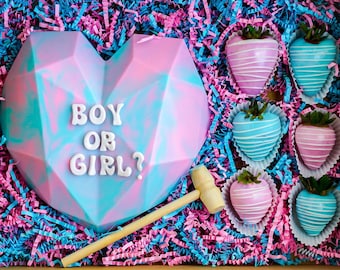 Gender Reveal Breakable Heart (12)