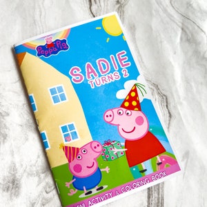 Aangepaste partijgunsten kleurboeken