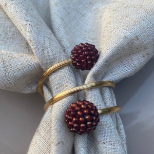 Exclusieve moderne servethouder, servetring, Rond de servet, Navidad, servetring handgemaakt