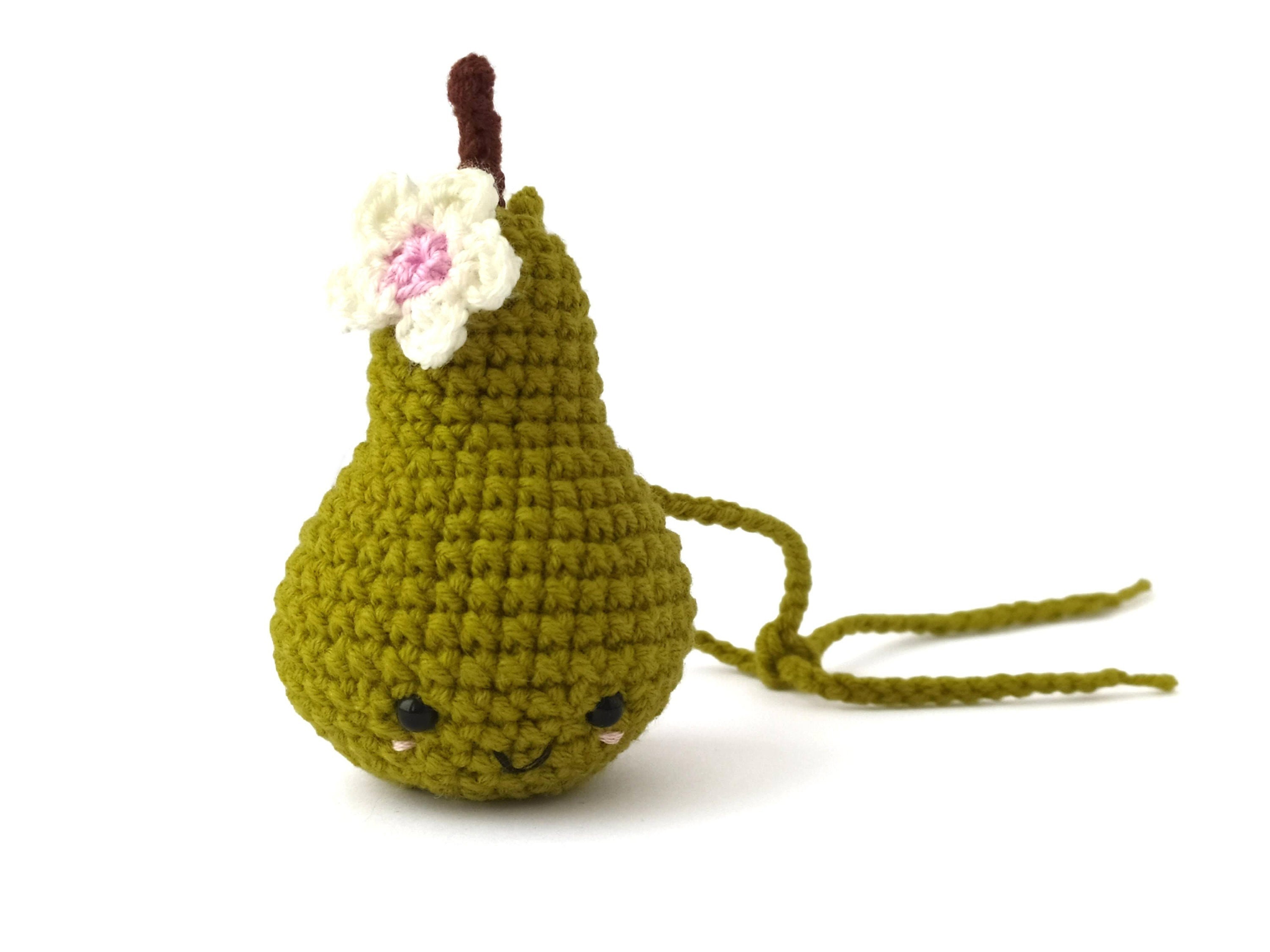 Crochet Car Mirror Hanging Accessories- Pear & Orange – GFSISARTY