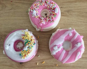 Vela con forma de donut