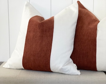 Rust Pillow Cover 24 x 24