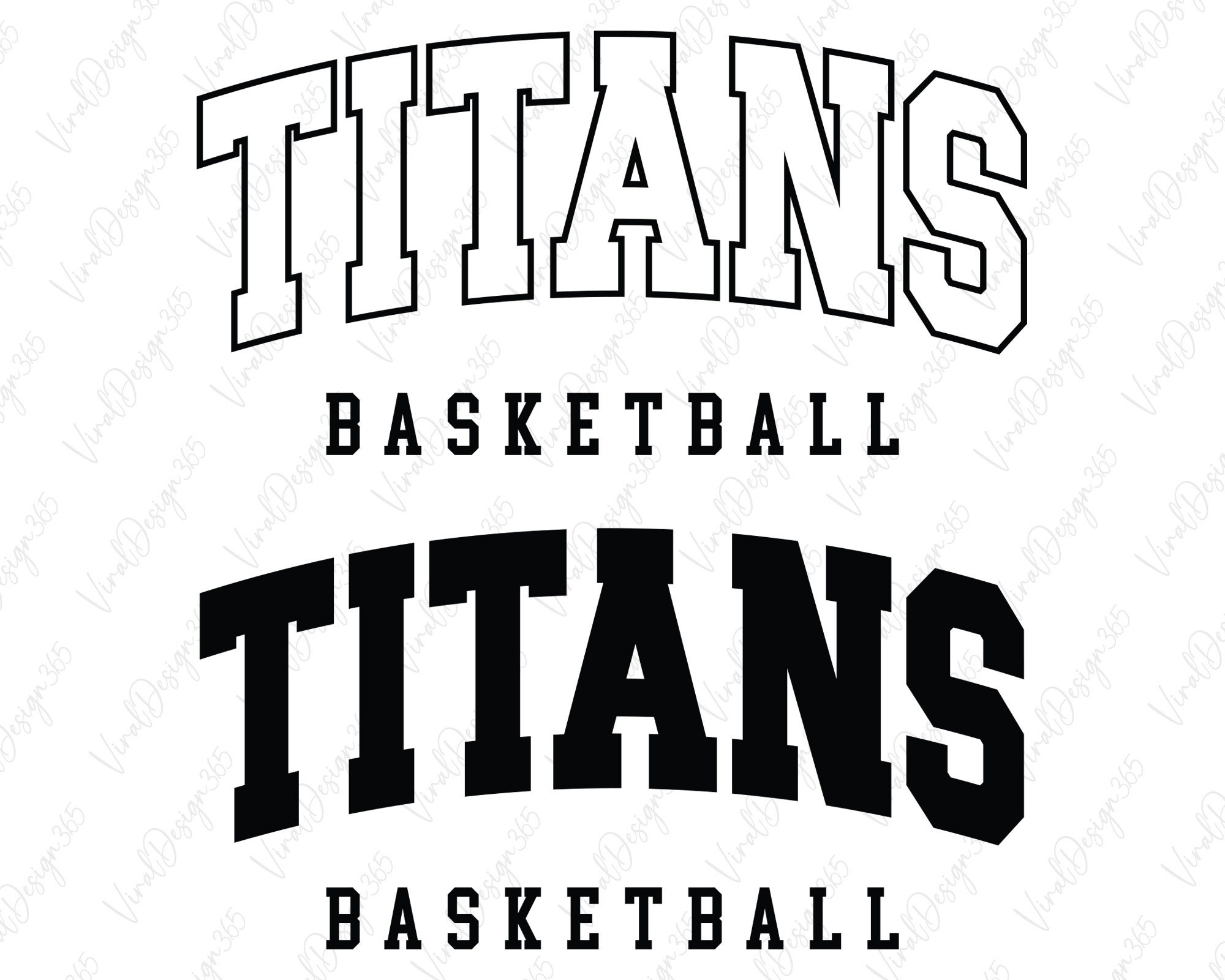 Titans Basketball Svg Maskottchen Svg Digital Download Game Etsy