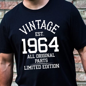 Vintage 1964 SVG, 59. Geburtstag, alle Originalteile, digitaler Download, beunruhigt