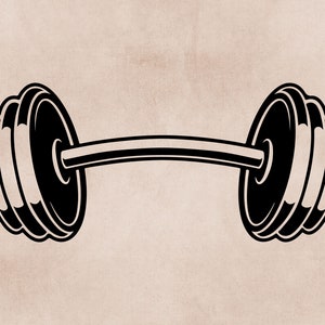 Weights Svg, Powerlifting Svg, Cricut, Dumbbell Svg, Barbell Svg, Gym Svg, Silhouette, Weightlifting Svg, Crossfit Svg, Digital Download