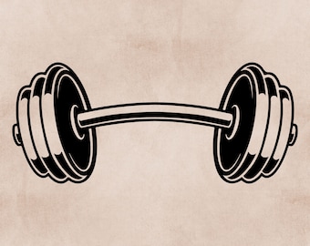 Weights Svg, Powerlifting Svg, Cricut, Dumbbell Svg, Barbell Svg, Gym Svg, Silhouette, Weightlifting Svg, Crossfit Svg, Digital Download