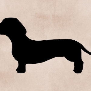 Dachshund Svg, Dog Svg, Dachshund Outline Png, Dog Pet Png, Wiener Dog Svg, Dog Lover Svg, Cricut Silhouette, Digital Download, Cut File