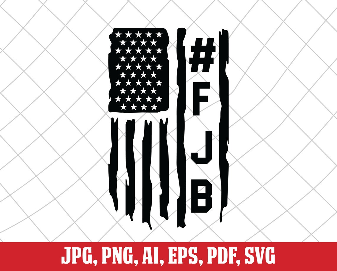 Let's Go Brandon SVG FJB Team Trump Svg Cut File - Etsy UK