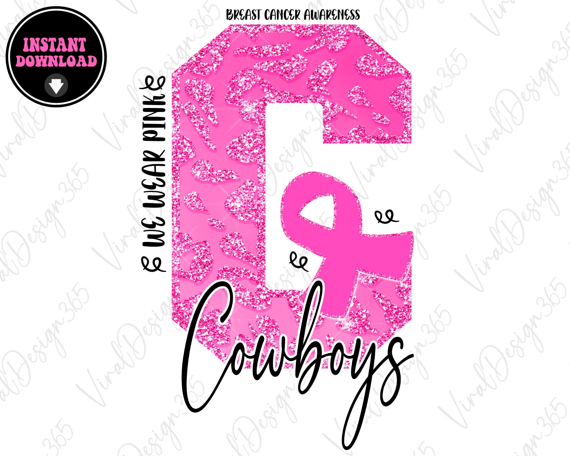 Dallas Cowboys Hot Pink Breast Cancer Awareness Vinyl Decal PICK SIZE –  SportsJewelryProShop