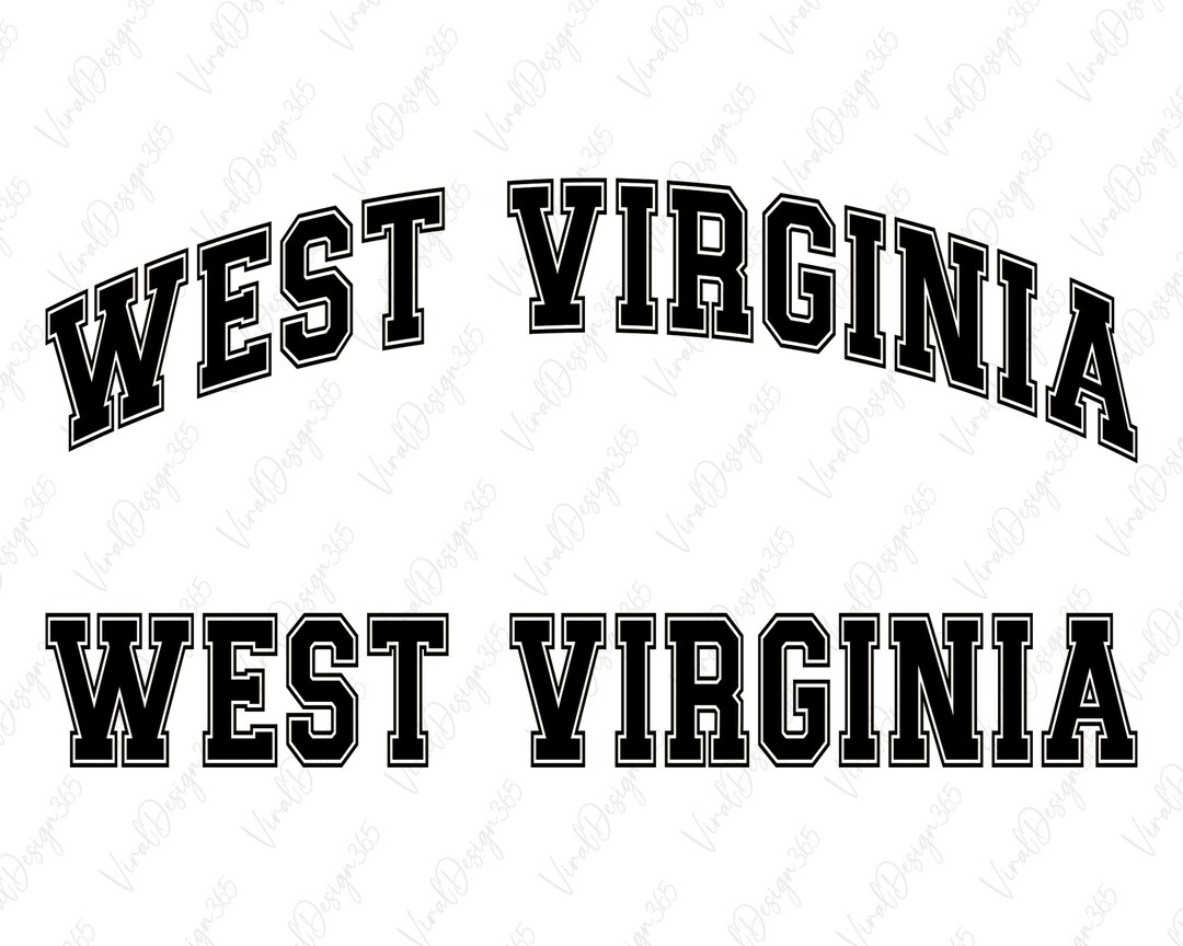 West Virginia Svg, Digital Download, USA Svg, College Font Svg, West