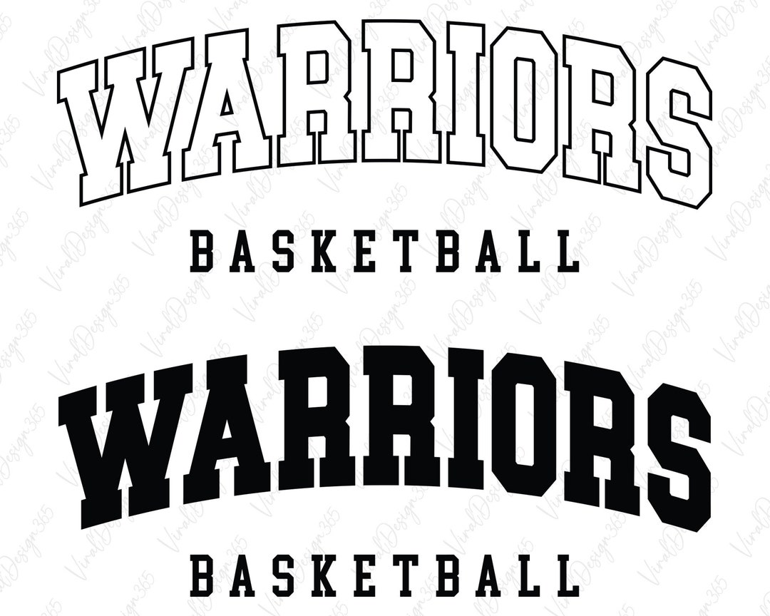 Warriors Basketball Svg, Mascot Svg, Digital Download, Game Day Svg ...