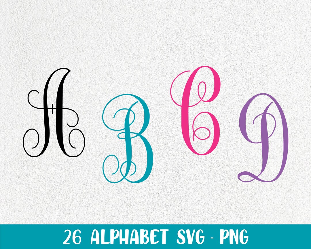 Momogram Split Letters R Split Monogram Alphabet Svg, Letters Svg, a-z Monogram Svg, Alphabet ...