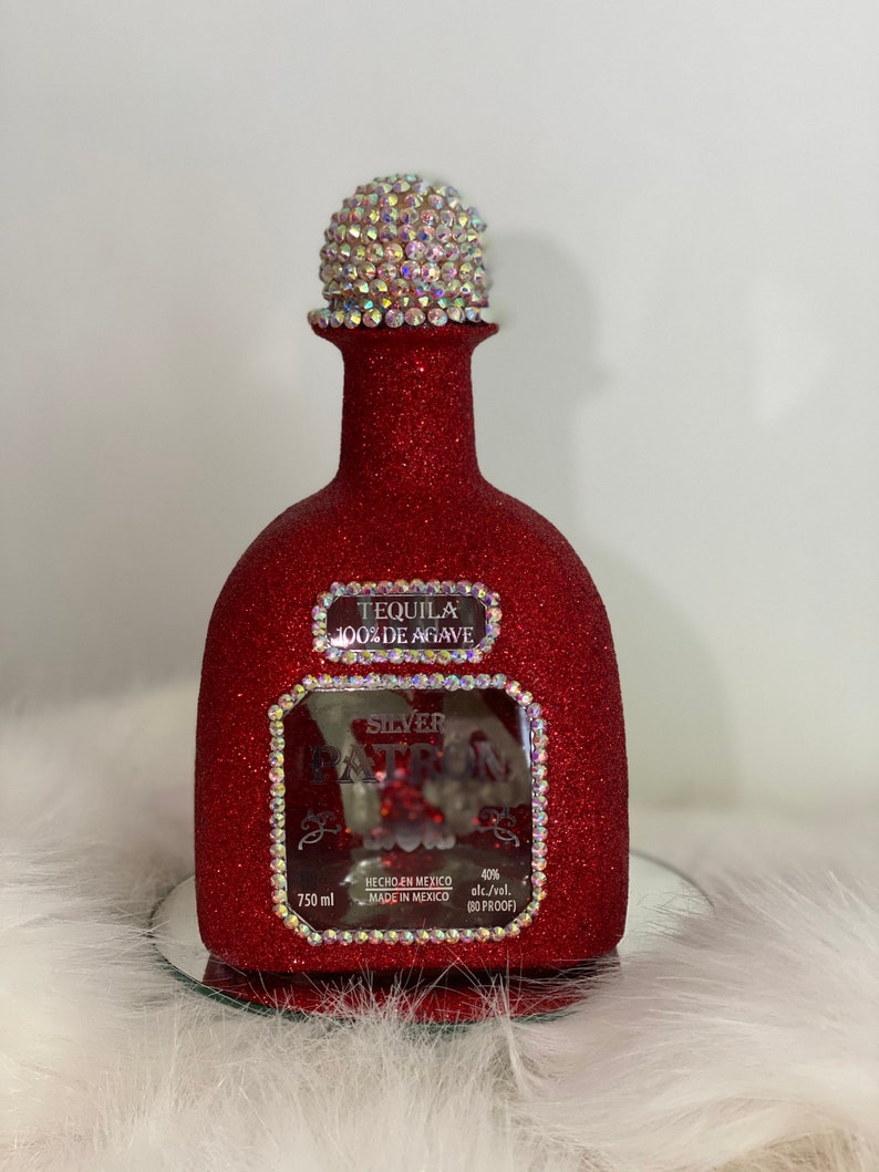 Customized Alcohol Glitter Bottles Etsy