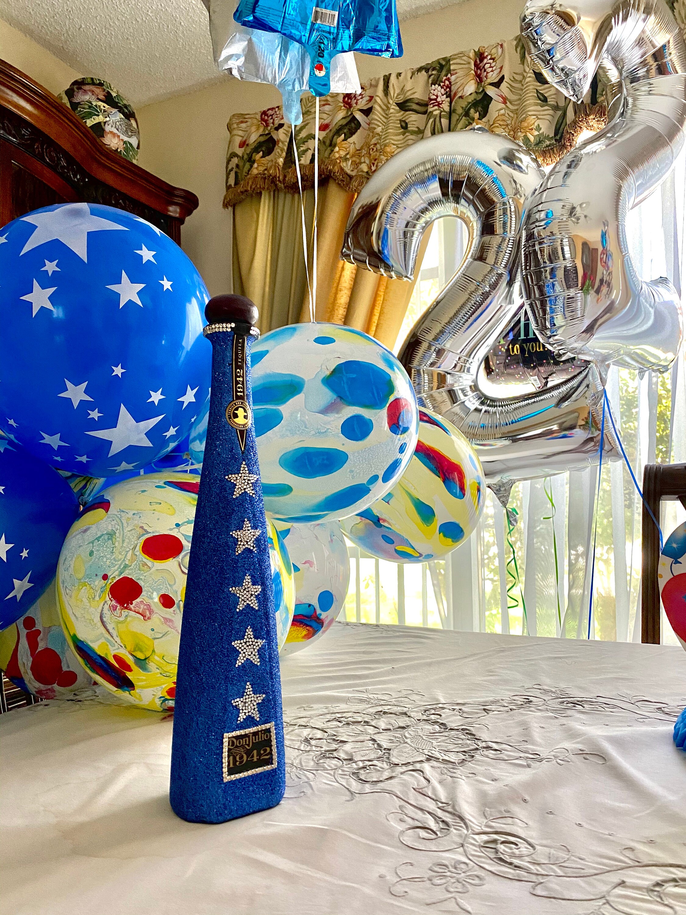 Customized Alcohol Glitter Bottle Etsy