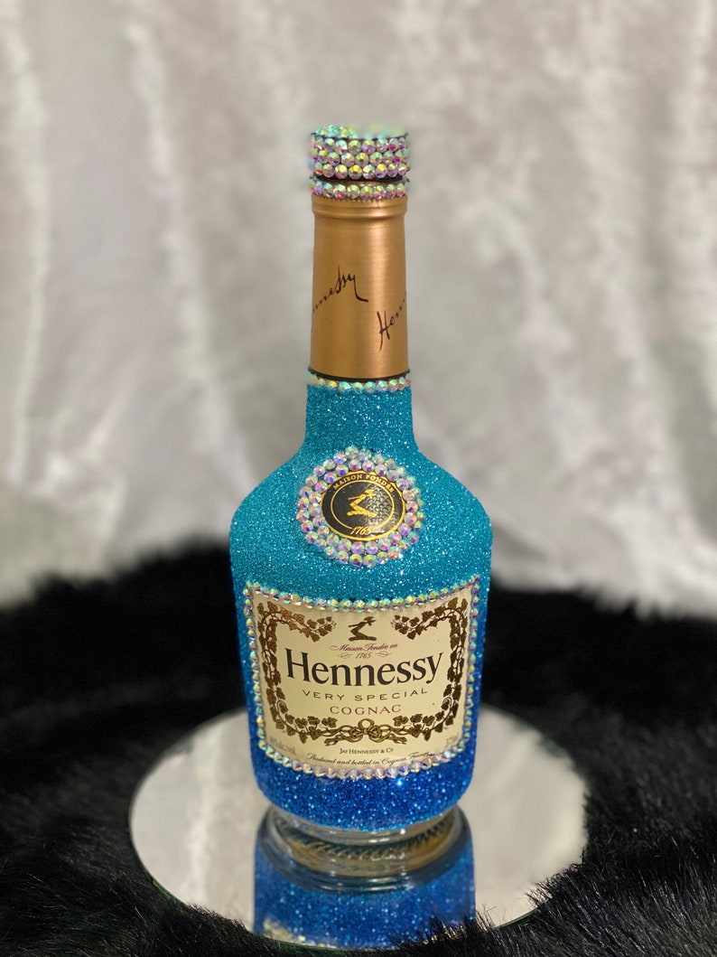 Customized Alcohol Glitter Bottle Etsy