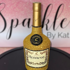 Customized Alcohol Glitter Bottle