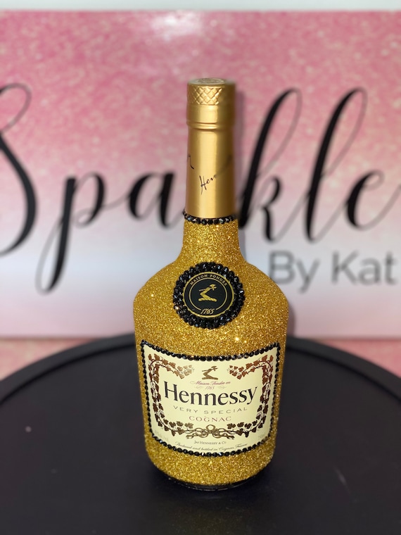 Customized Alcohol Glitter Bottle Etsy