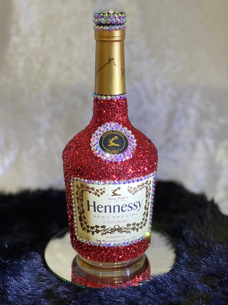 Customized Alcohol Glitter Bottle Etsy
