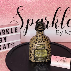 Customized Alcohol Glitter Bottles