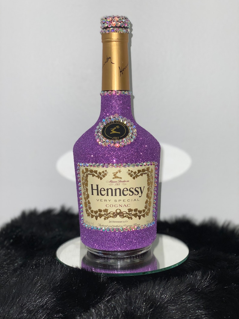 Customized Alcohol Glitter Bottle Etsy