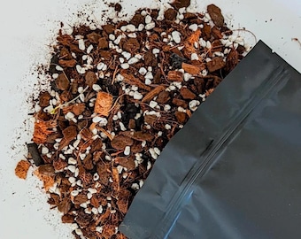 Chunky Aroid Mix Potting Soil  - Monstera Soil Mix - Best Indoor Potting Soil. - Well Draining Potting Soil for Rare Indoor Plants & Cactus