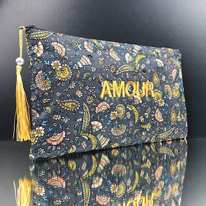 Trousse en tissu AMOUR Poetry