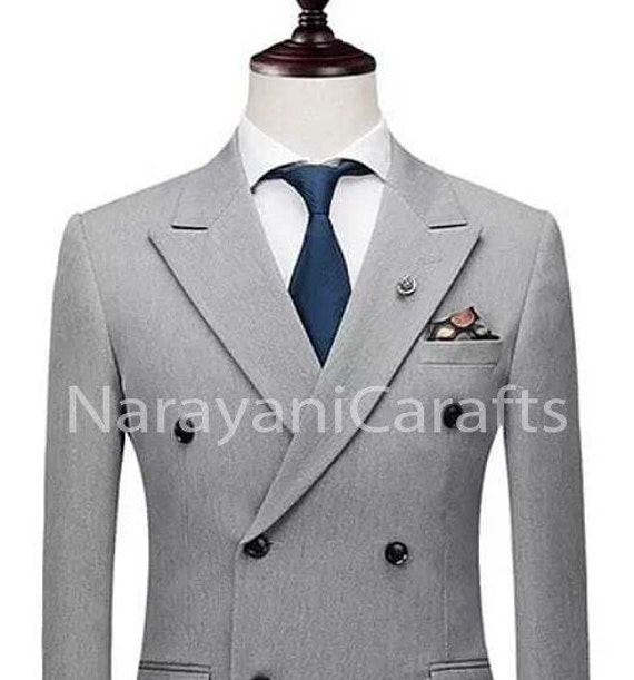 Formal Plain Men Decent Grey Suit at Rs 7999 in Noida | ID: 25915876433