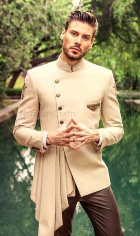 New Collection of Stylish Partywear Formal Designer 3 Piece Suit