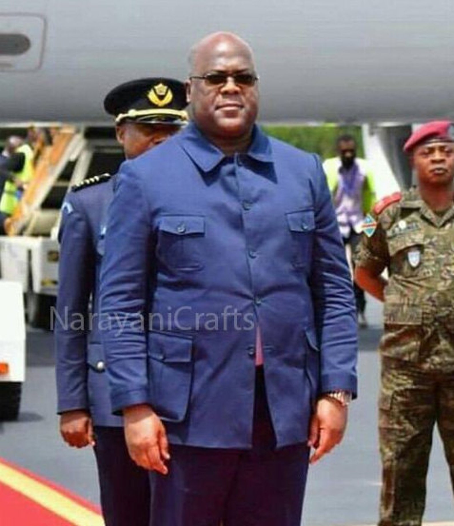 Handmade Decent Blue Safari Suit for Men for Wedding and Events and Party and Casual Wear Etsy