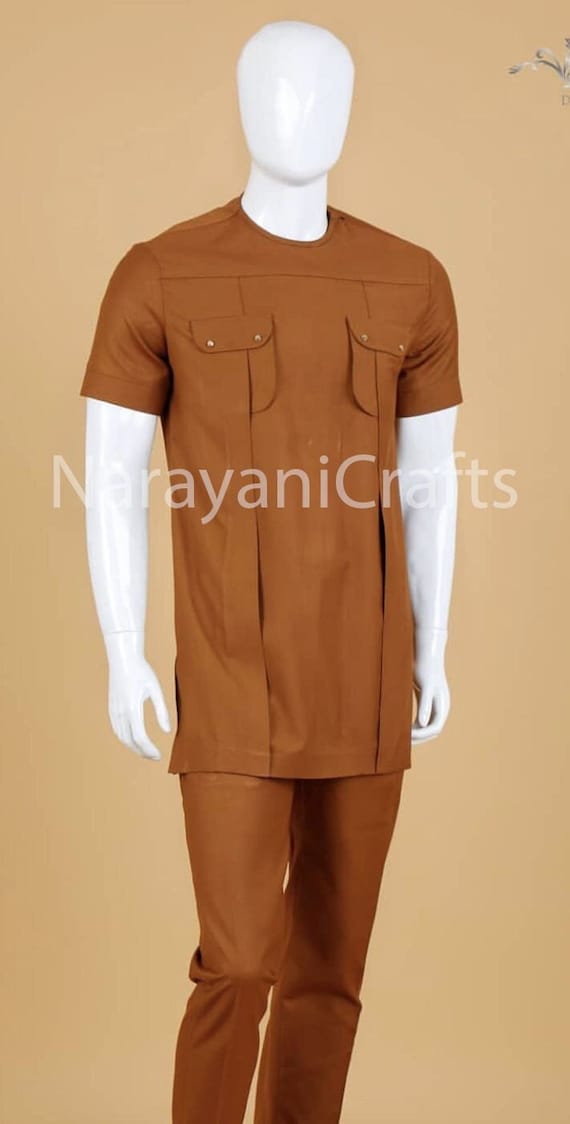 Handmade Decent Beige Color Safari Suit for Men for Wedding and Events and  Party and Casual Wear - Etsy | Latest african men fashion, African wear  styles for men, Latest african wear
