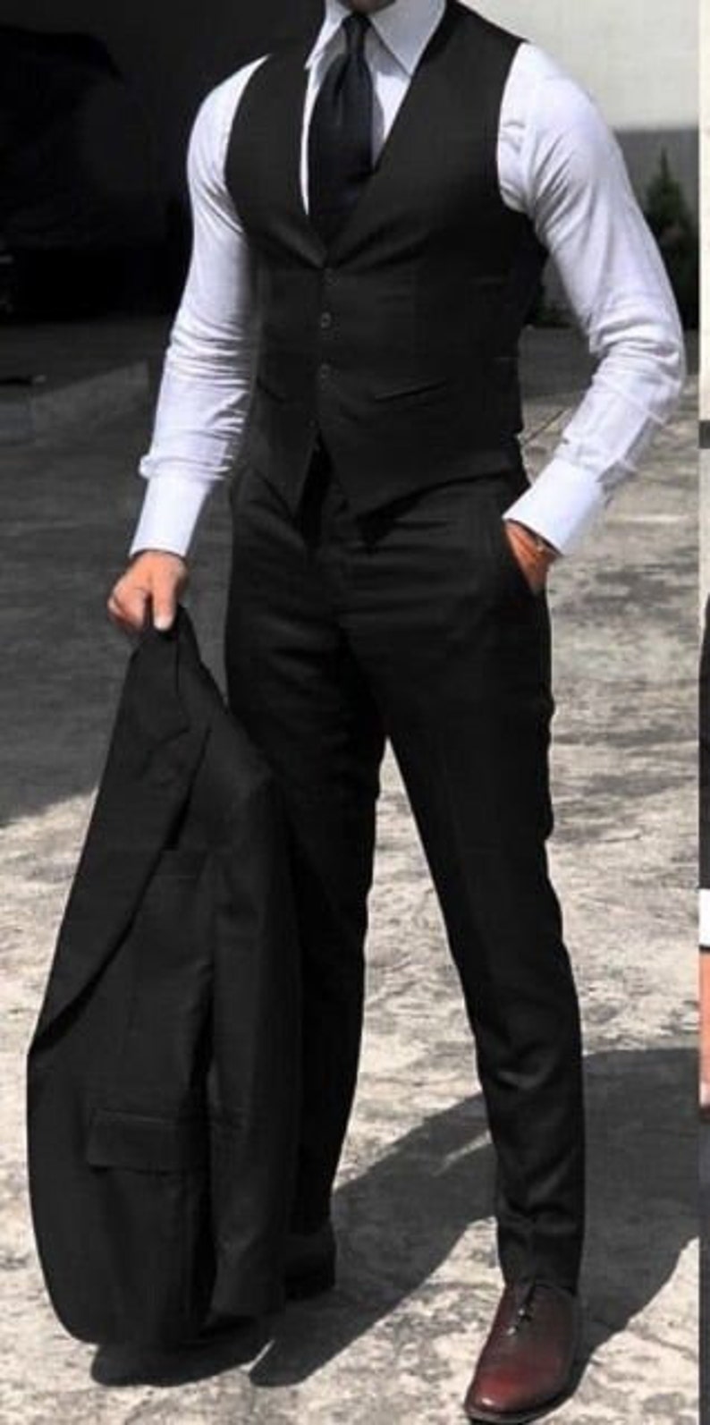 Stylish Missouri Formal 3 Piece for Men -  WS-131-666 Cream