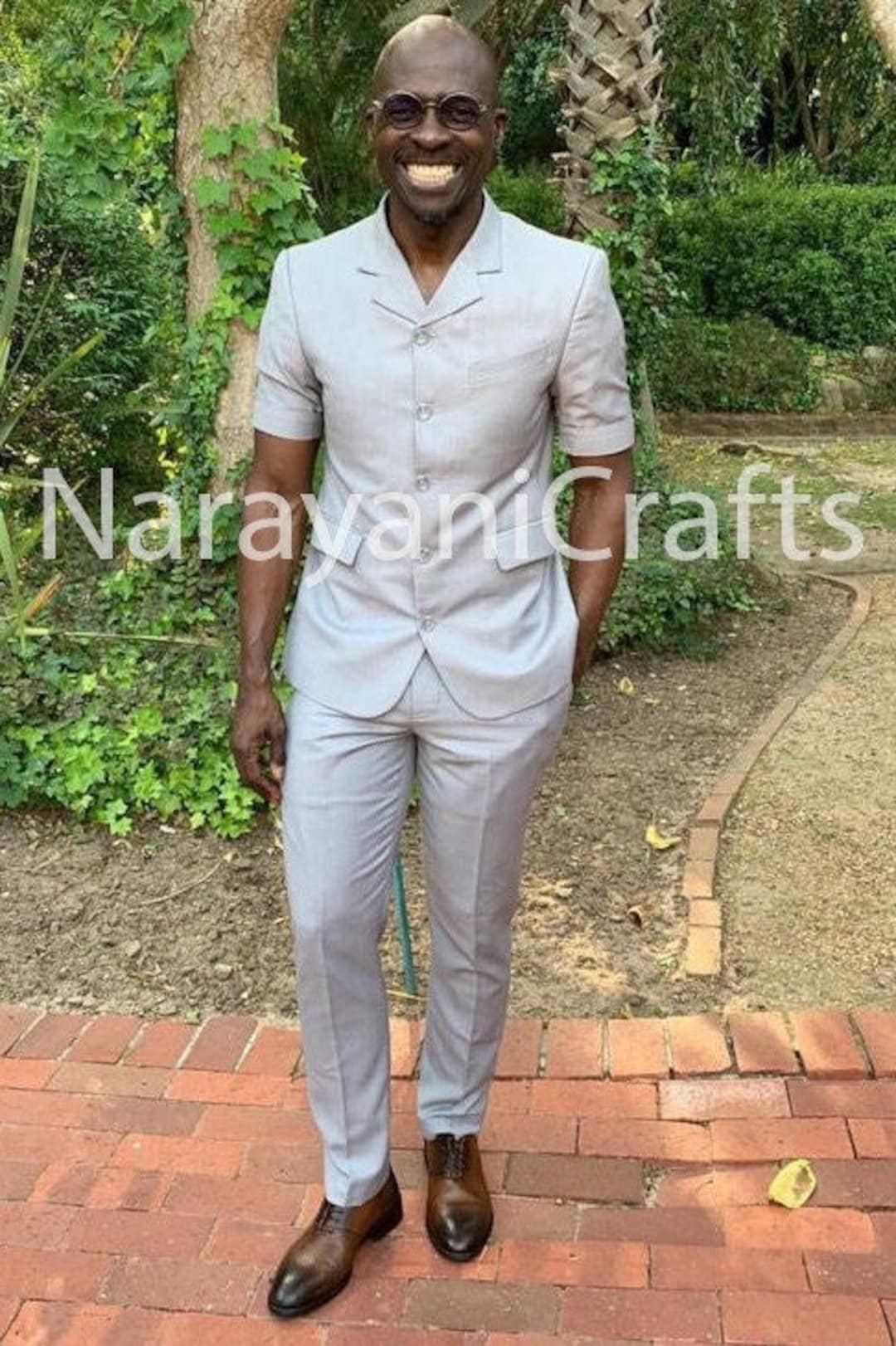 New Designer Stylish Handmade Dark Grey Color Safari Suit for Groom Men for  Wedding Reception Party and Events 